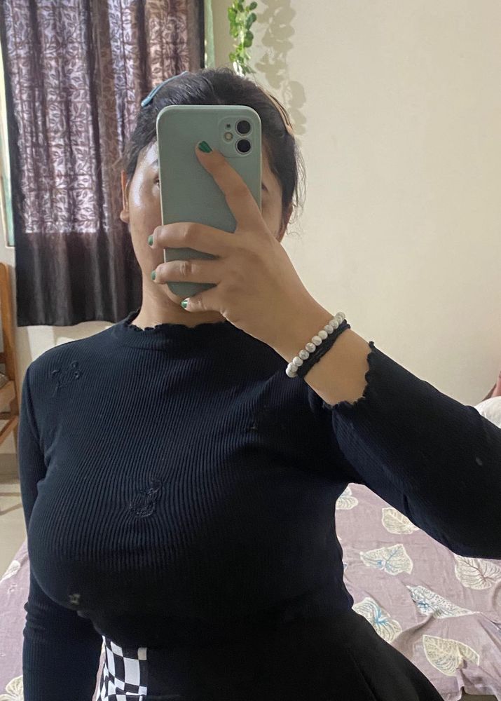 High Neck Top