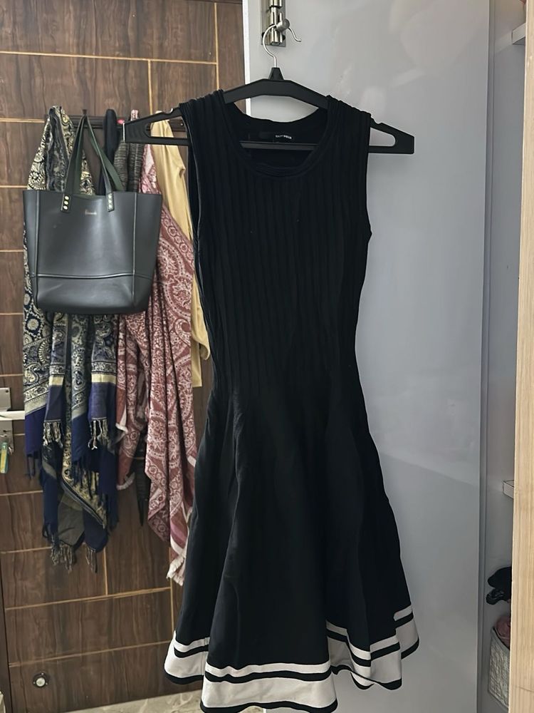 Black Fit &amp; Flare Dress