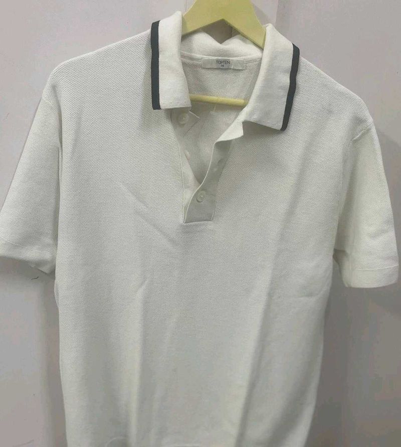 White Polo Shirt