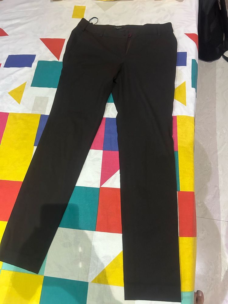 Elegant Dark Brown Women&#39;s Pants