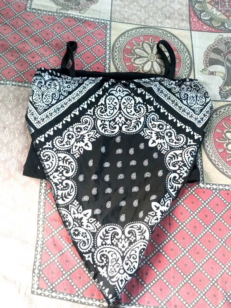 Bandana Print Cami Top