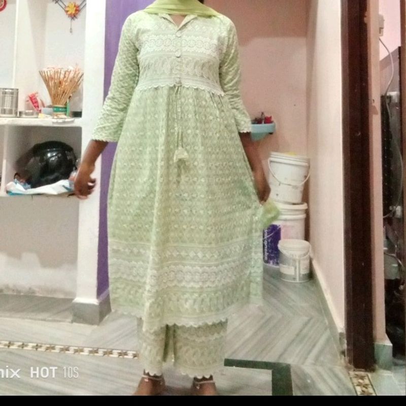 Heavy Chinkari Kurta Set. It&#39;s Not Light Weight