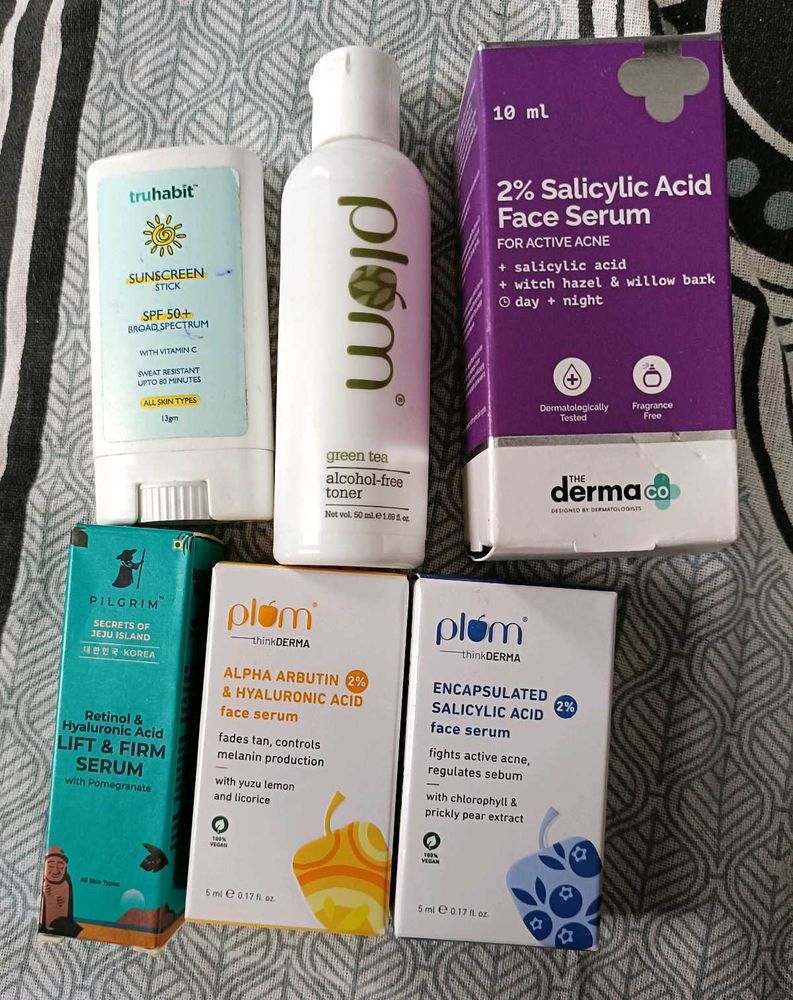 Skincare Combo of 6 + free gifts