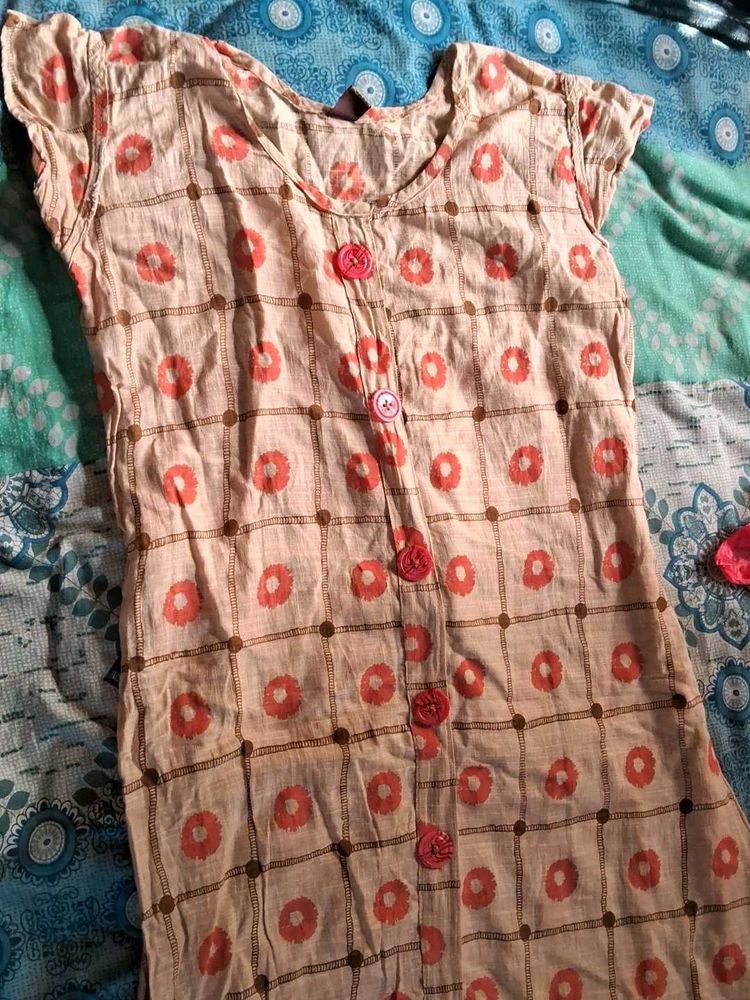 Floral Button-Down Sleeveless Dress