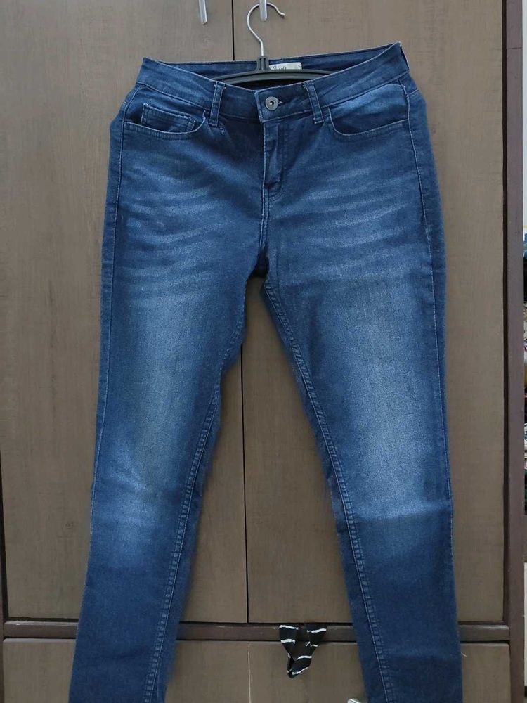 Dark Blue Denim Jeans