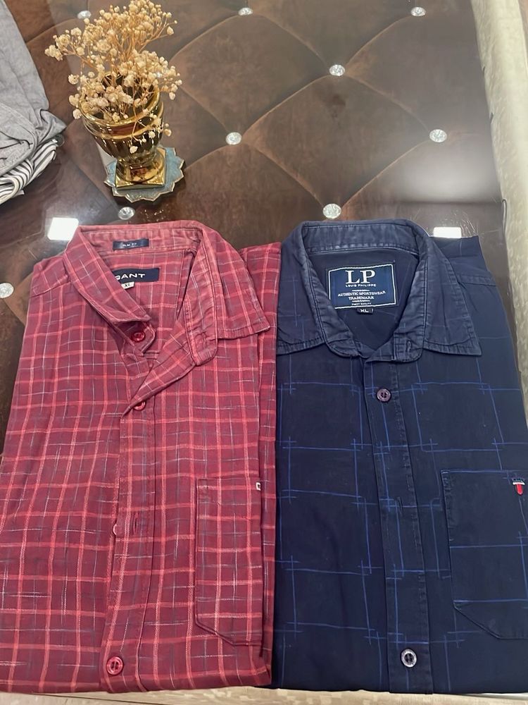 LP And Gant Shirts XL Size