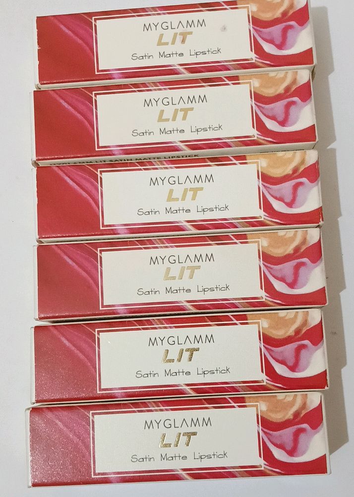 Combo Of 6 Myglamm Lipstick