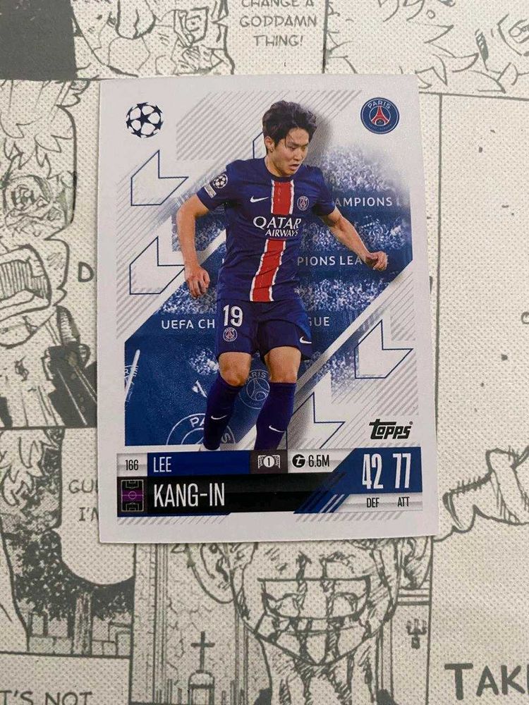 Lee KANG IN Match Attax Base Card