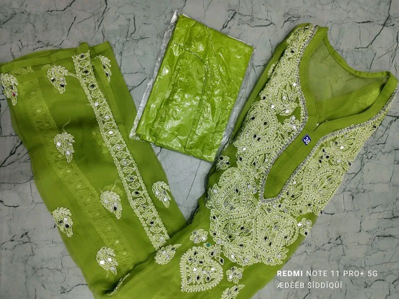 Chikankari Kurti With Inner