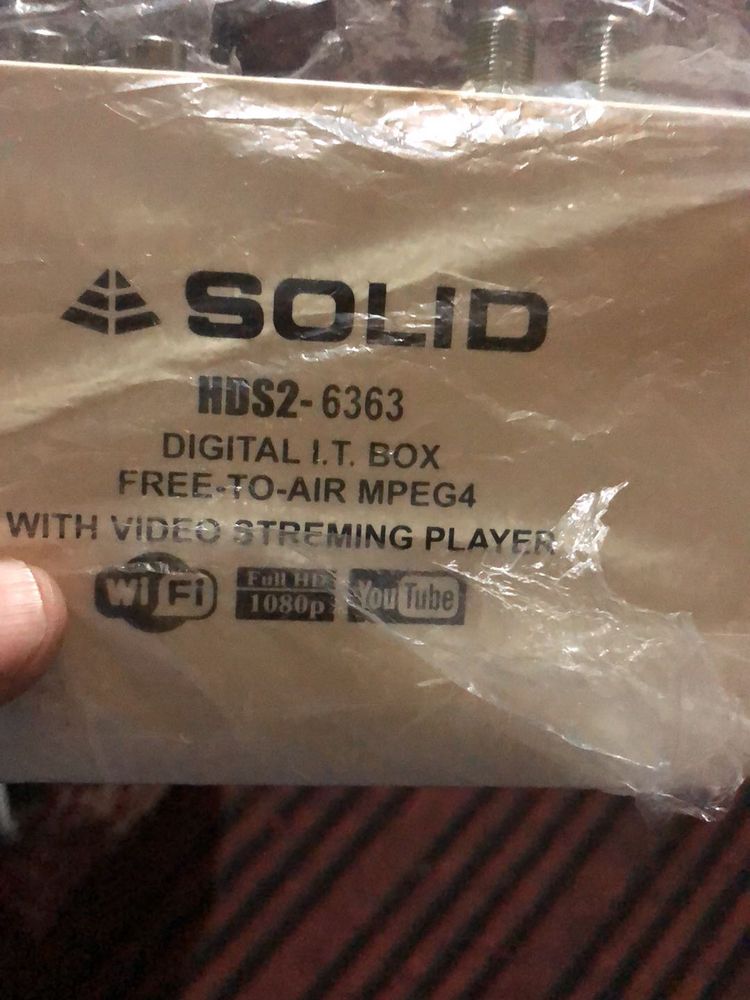 Solid Box In Brand New Condition