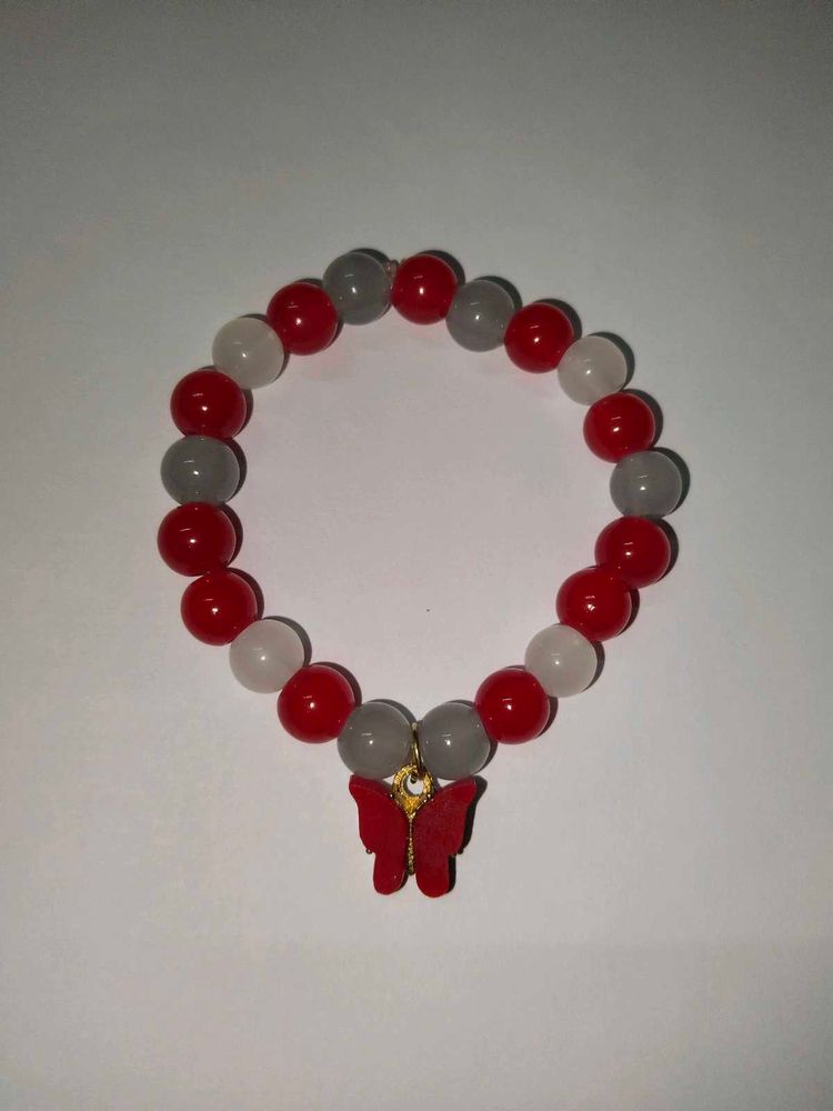 Butterfly Beaded Bracelet