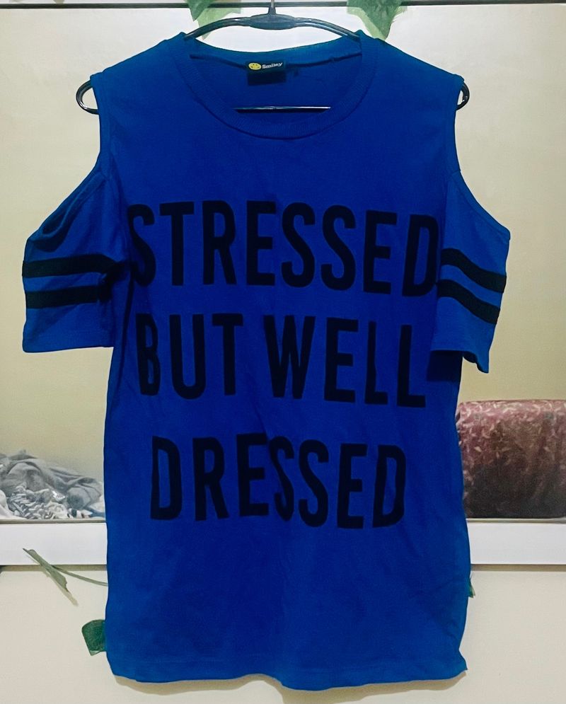 Women’s Cold Shoulder T-shirt