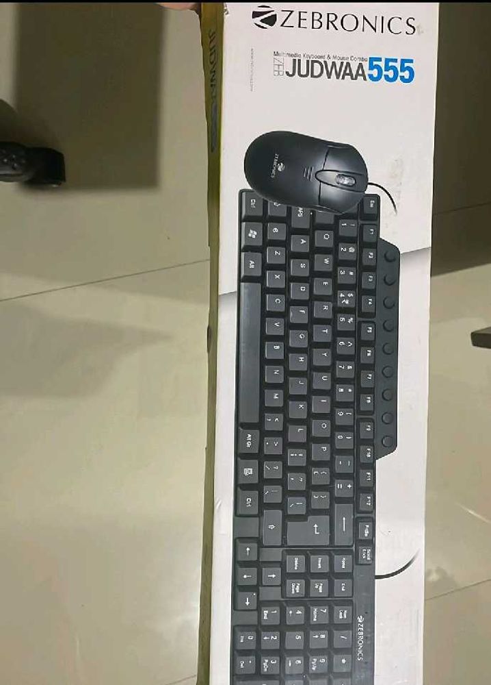 Zebronics Mouse And Keyboard