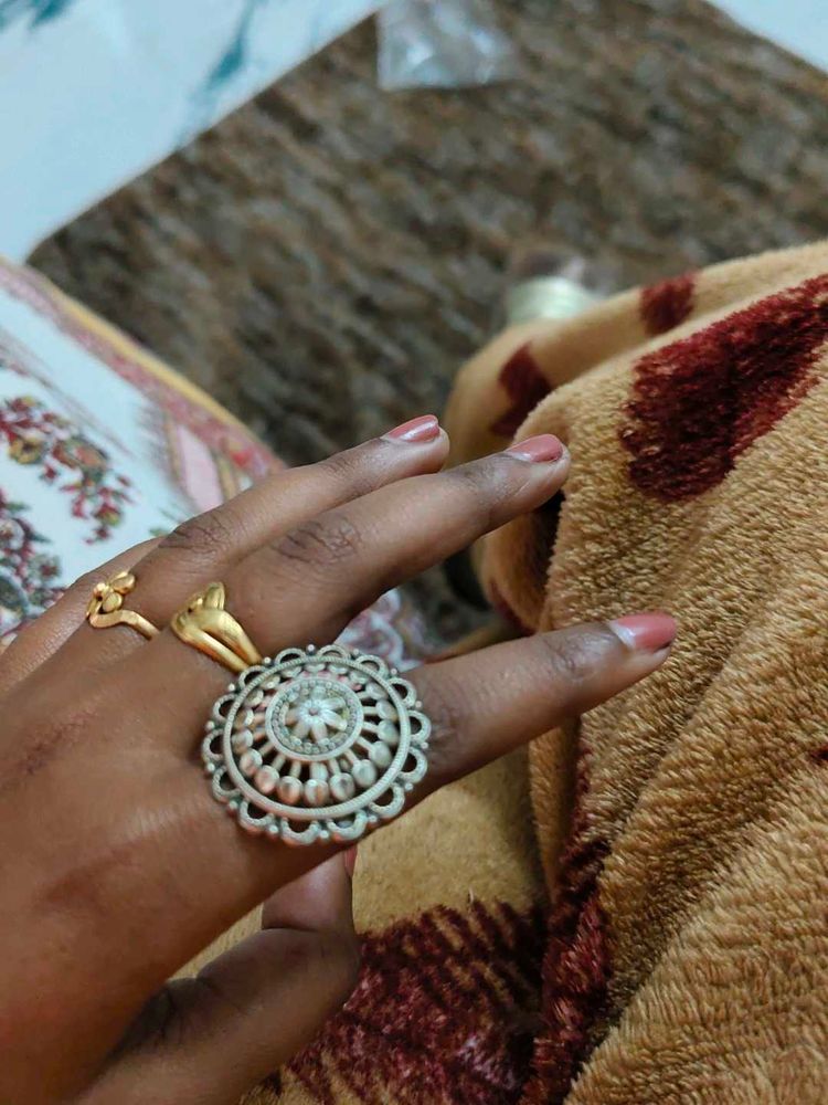 Statement Silver Ring