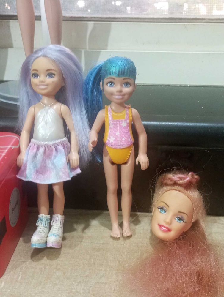 Barbie Chelsea Dolls Bundle