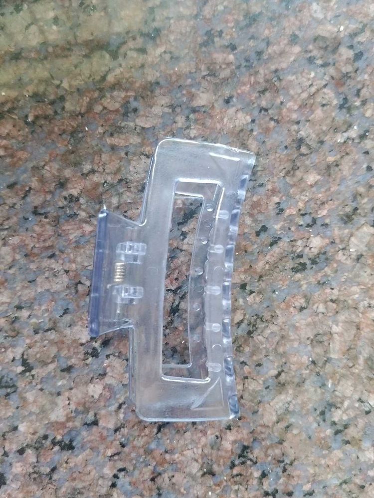 Clear Hair Claw Clip
