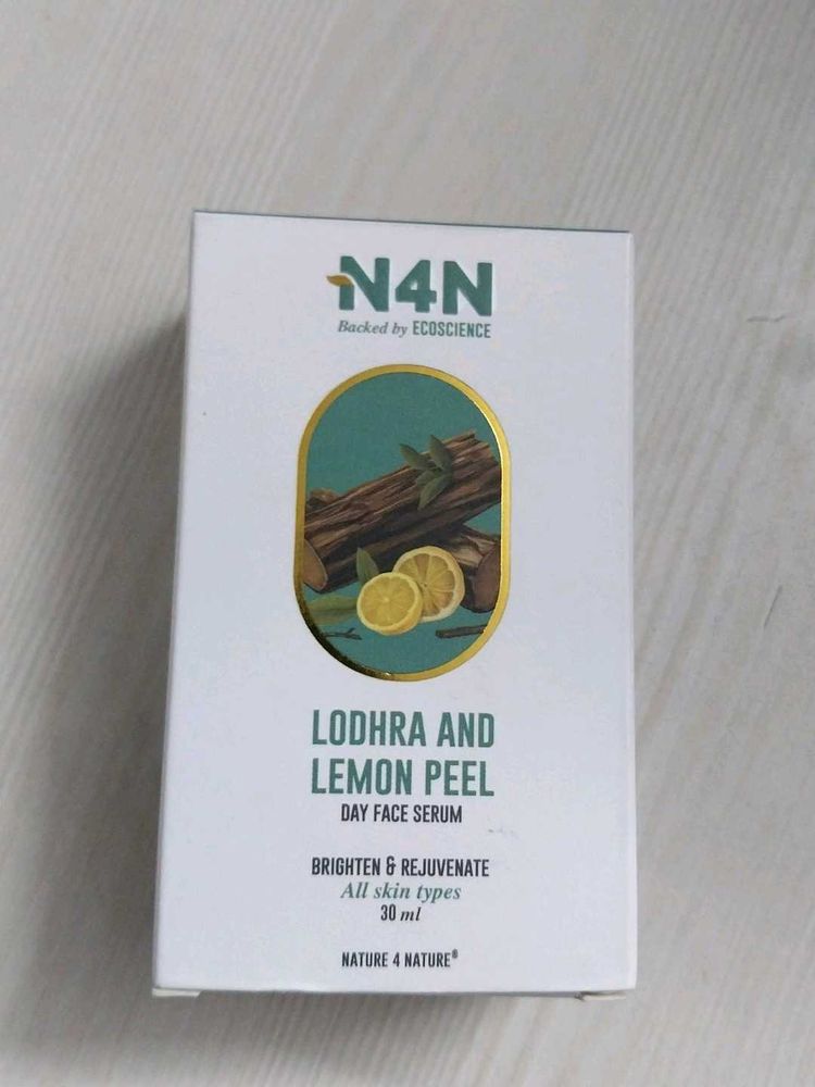 N4N Lodhra Lemon Peel Serum