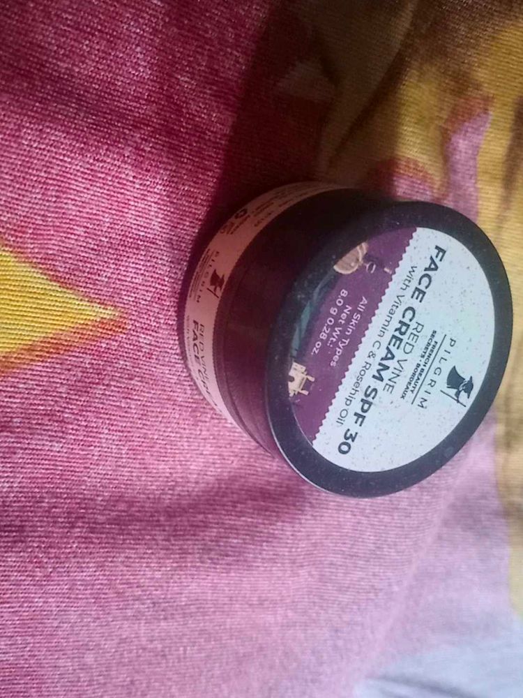 Pilgrim Red Vine Face Cream SPF 30