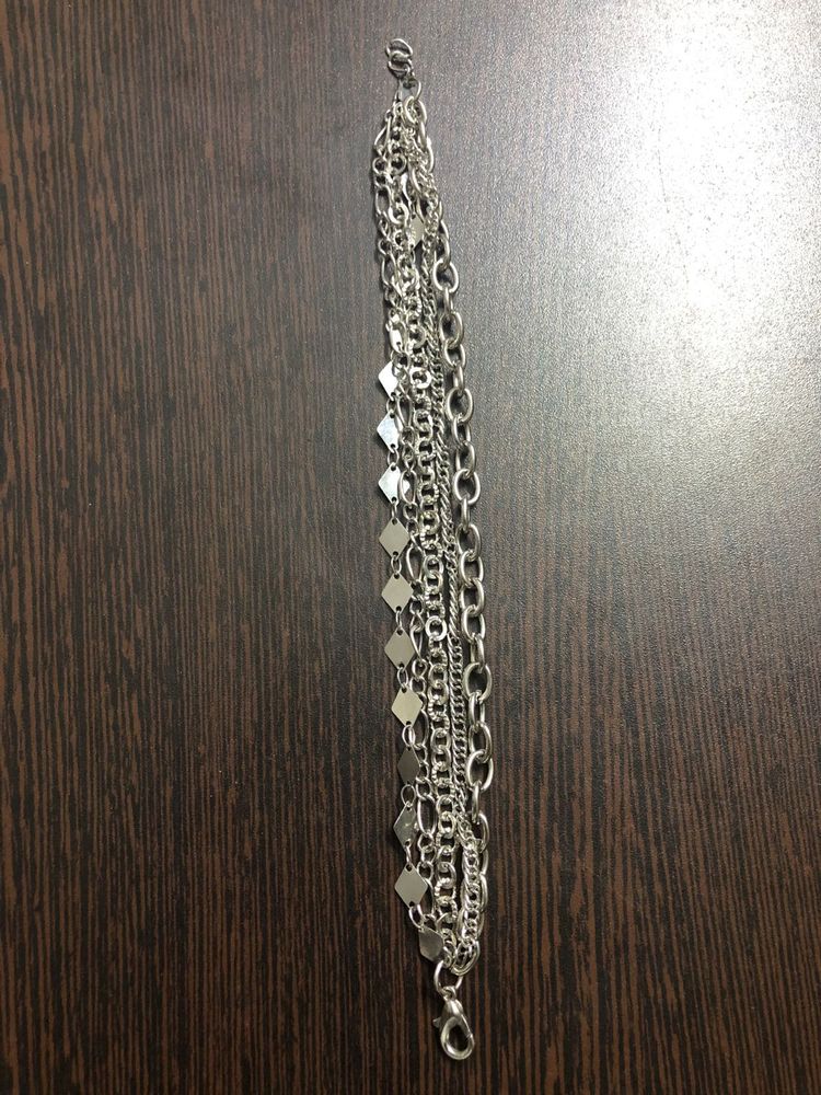 Silver Multi-Chain Bracelet 104
