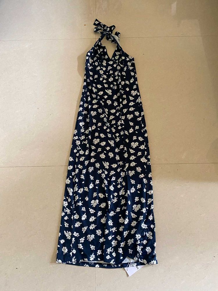 Tie Up Bodycon Dress