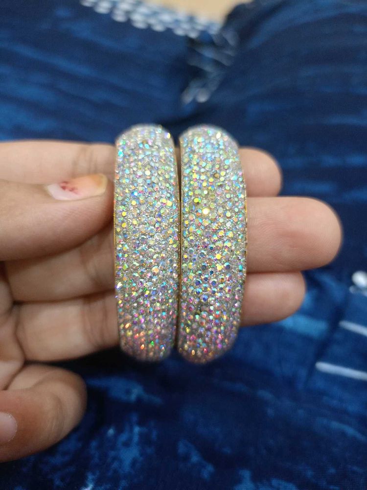 Rose Gold Diamond Bangles💫