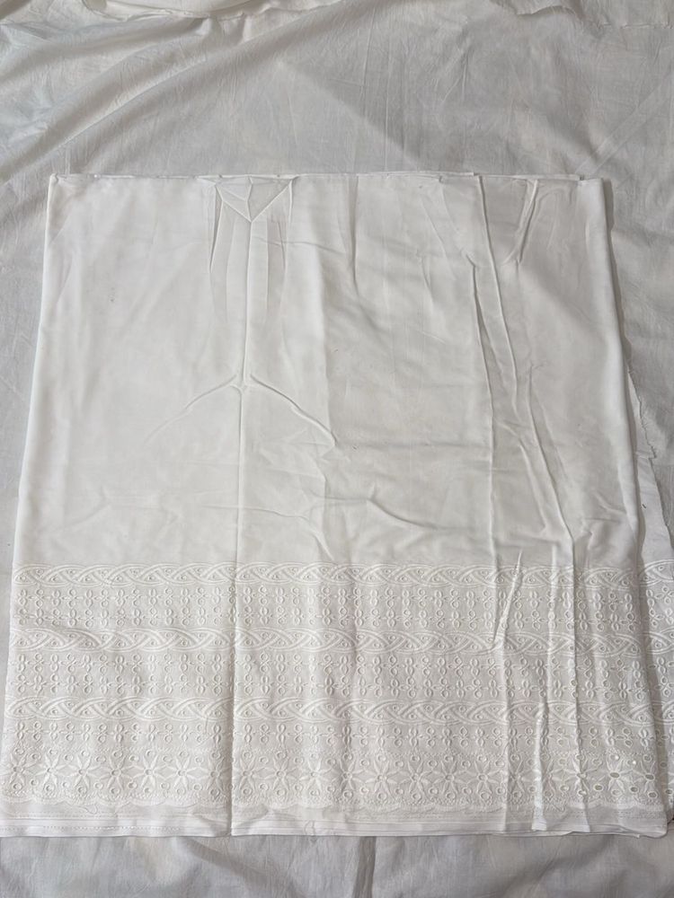 Pure White Hakoba Fabric