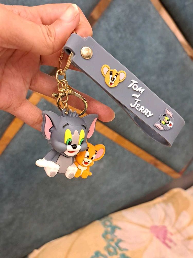 Tom &amp; Jerry Keychain