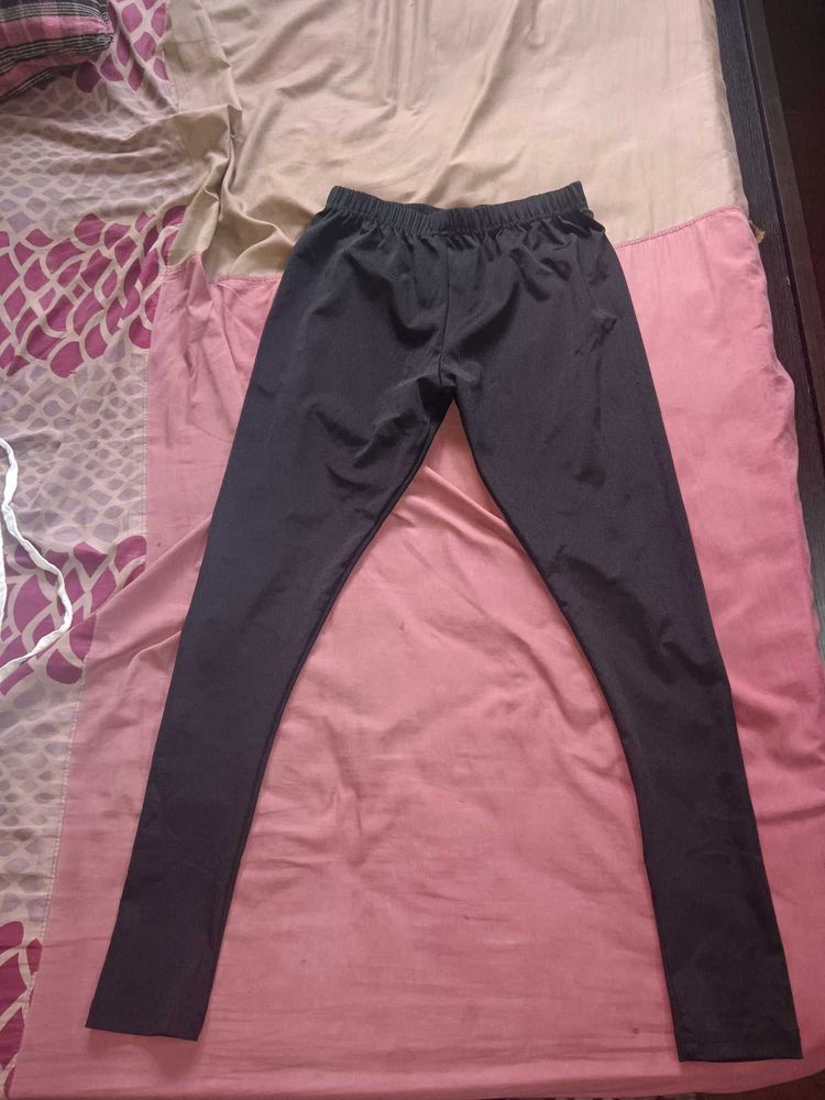 Black Shimmer Leggings