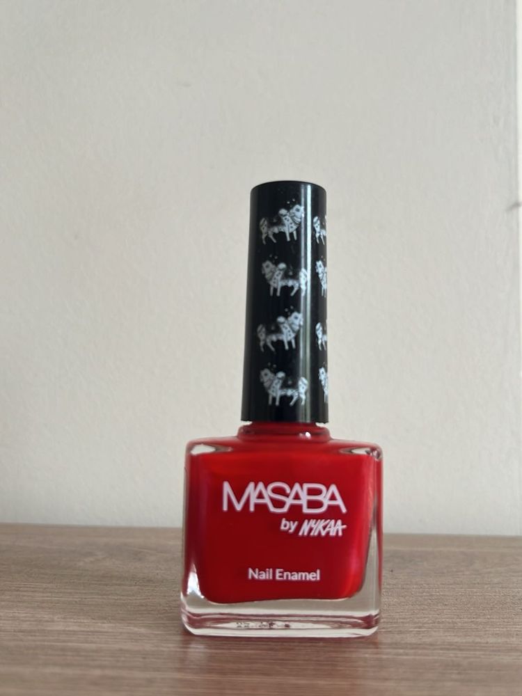 Masaba by Nykaa Red Nail Enamel