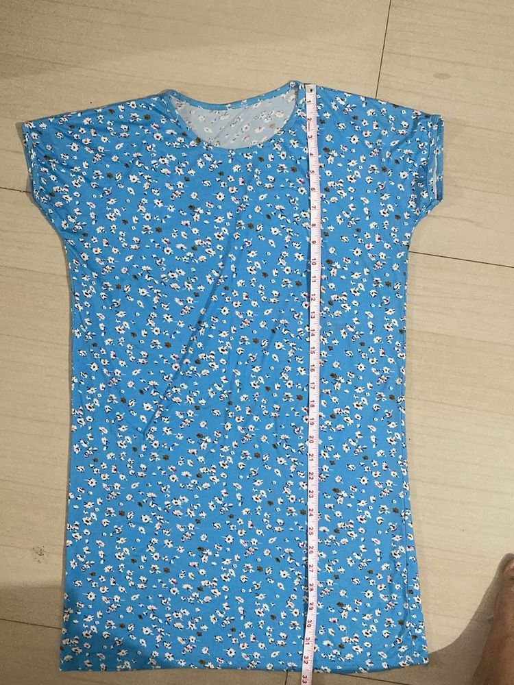 Floral T-Shirt Dress