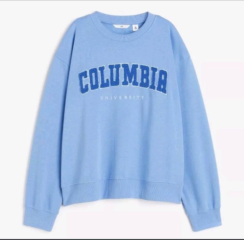 H &amp; M x Columbia University Sweatshirt