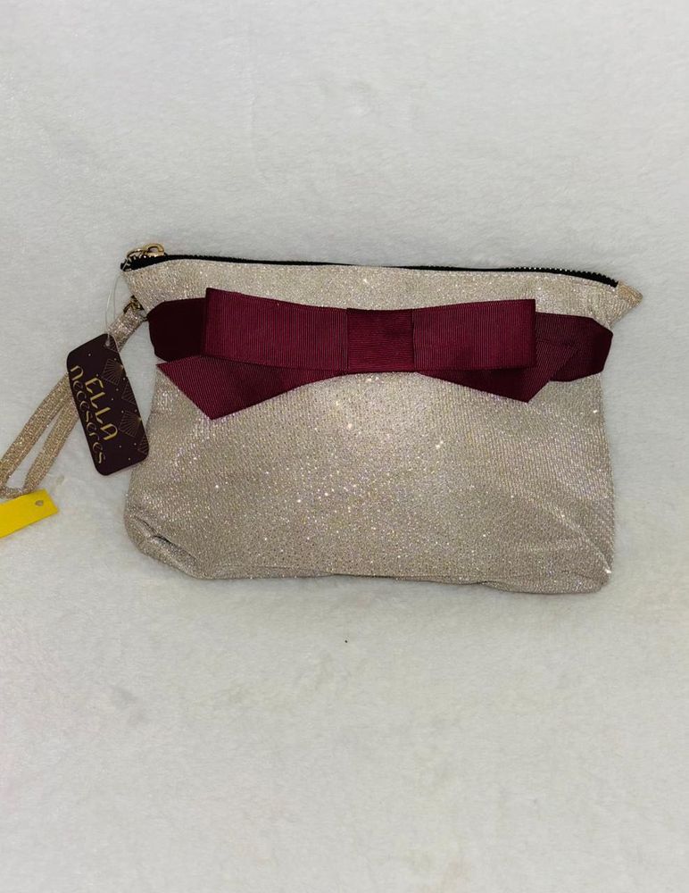 Elegant Bow Pouch