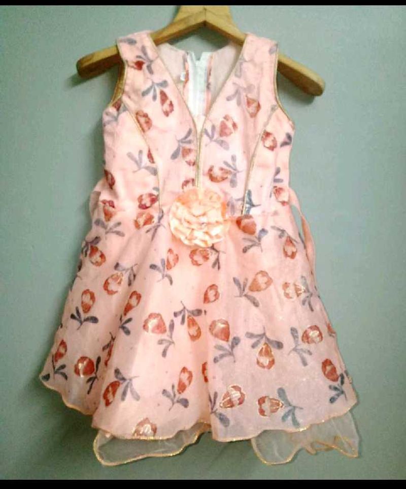 Floral &#39;Kids&#39; Dress