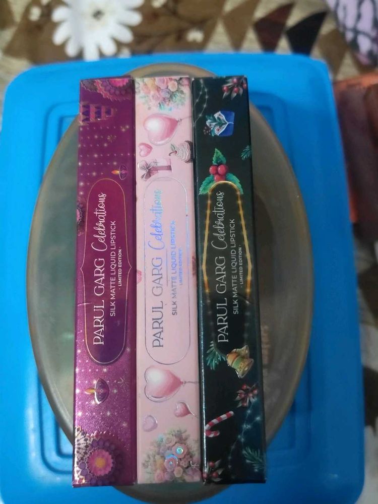 Parul Garg Liquid Lipstick Set of 3