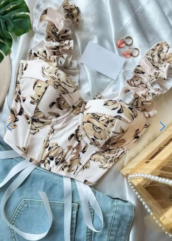 Cute Top With Mini Skirt