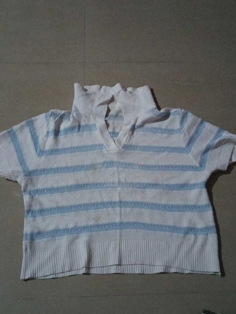 Blue Summer Top