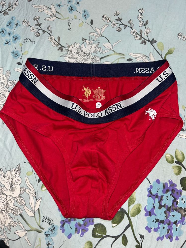 U.S. Polo Assn. Red Briefs (Brand new)