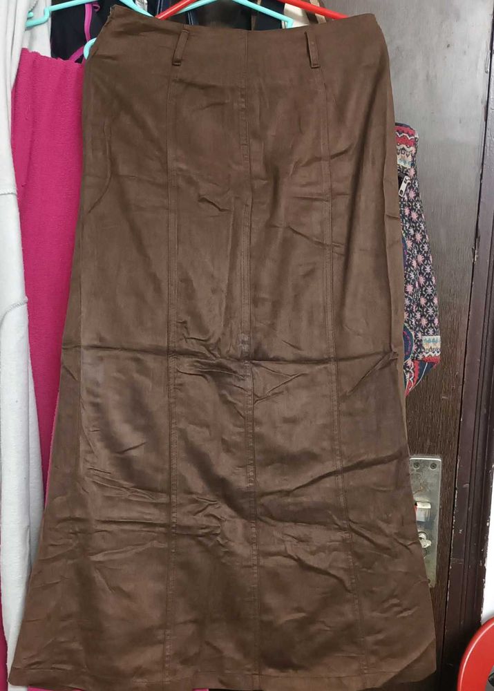 Brown vintage skirt