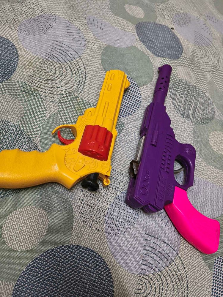 Two Toy Gun Combo For Kids Play Purpose
