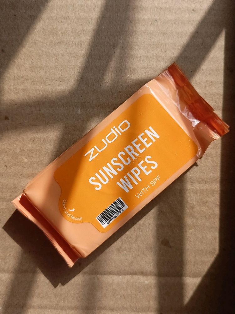 Zudio Sunscreen Wipes