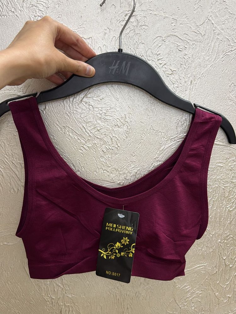 Seamless Non Padded Sports Bra