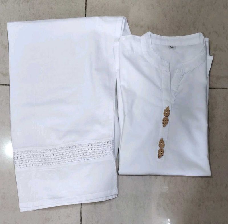 Pure White Coord Set