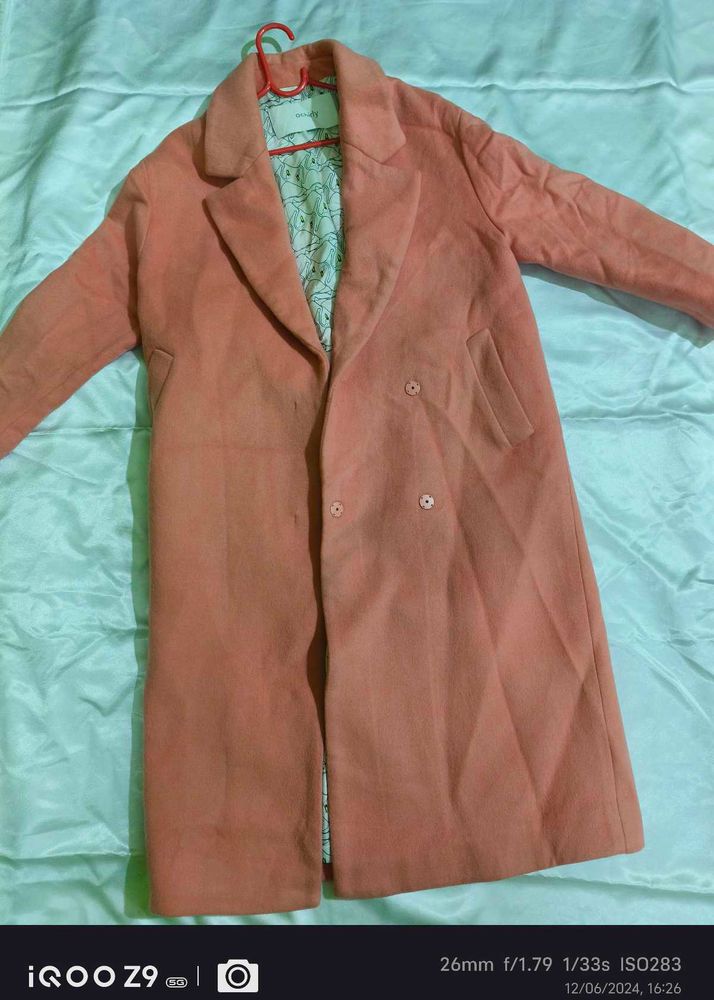 Dusty Pink Women&#39;s Overcoat
