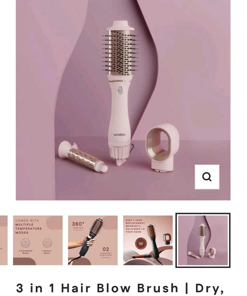 3-in-1 Hair Blow Brush