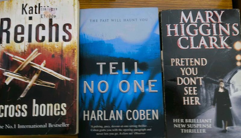 Combo Of 3 Crime / Mystery Thriller