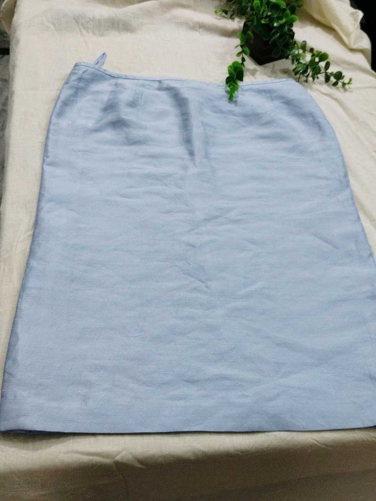 Light Blue Skirt