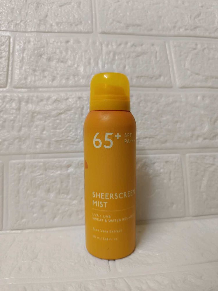 Sunscreen Sheerscreen Mist SPF 65+
