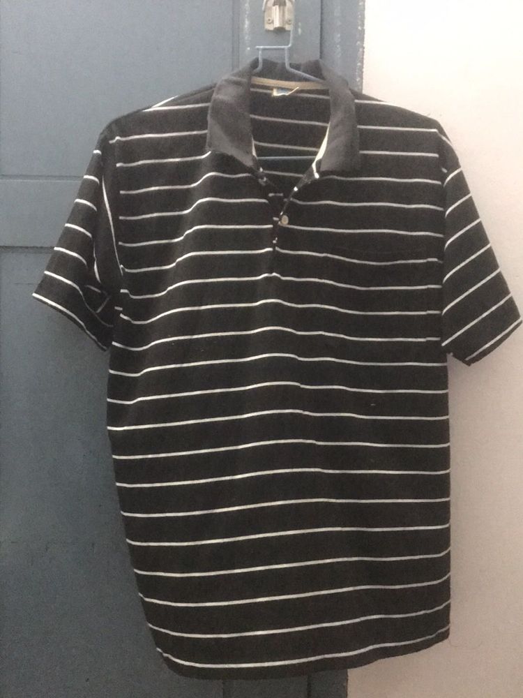 Striped Polo Shirt