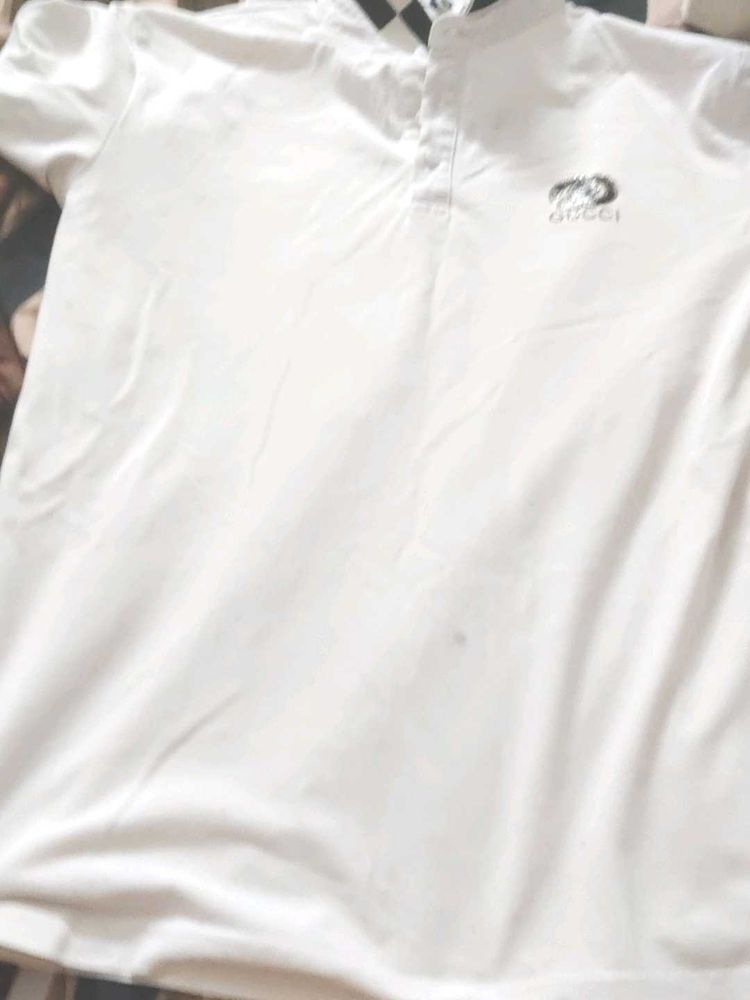 White Gucci T-Shirt