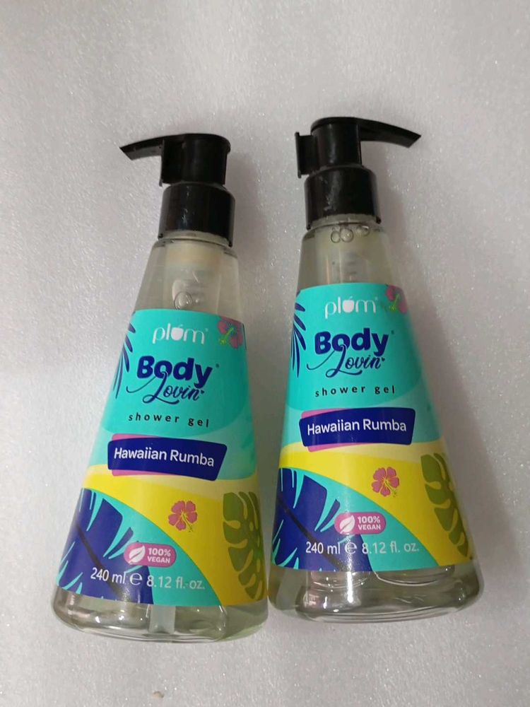 Plum shower gel buy 1 get one free offe